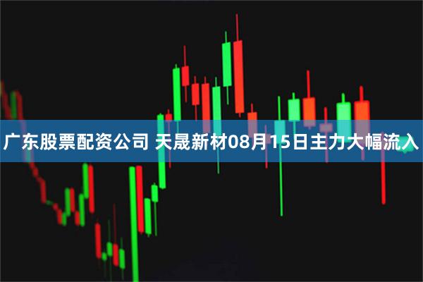 广东股票配资公司 天晟新材08月15日主力大幅流入